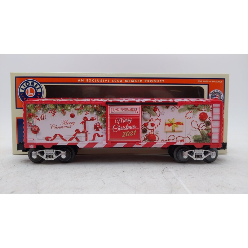 Lionel 2101320 LCCA Christmas Boxcar 2021 EX/Box