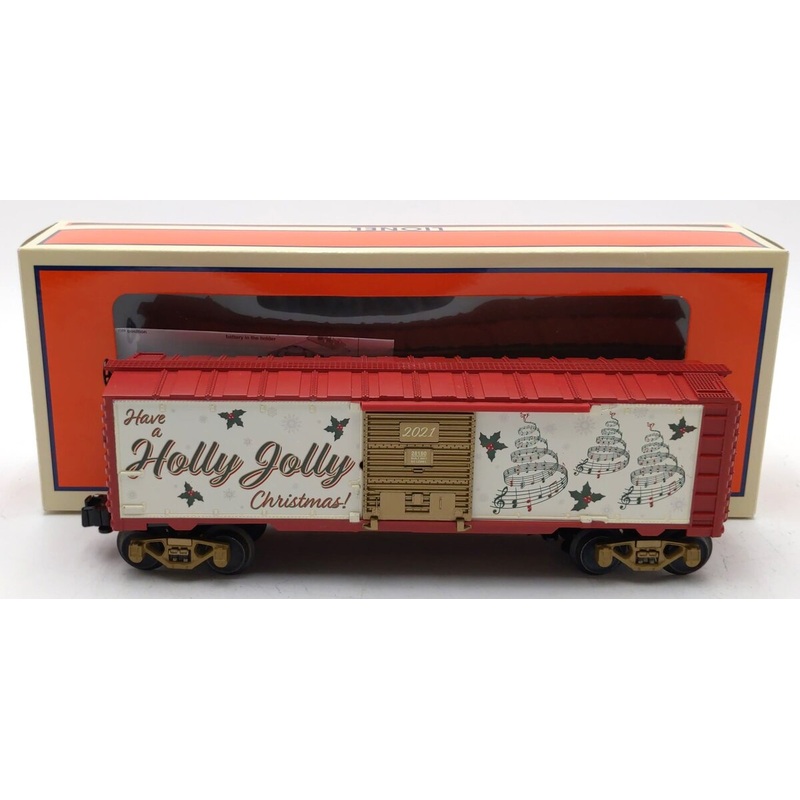 Lionel 2128180 O 2021 Christmas Music Car LN/Box