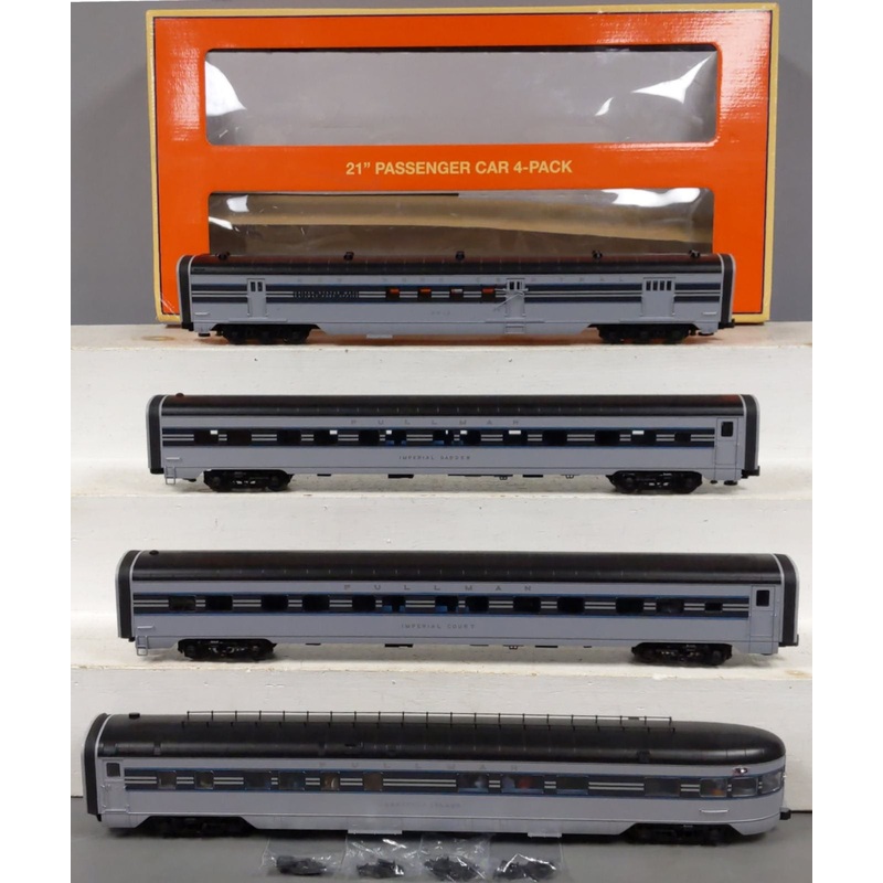Lionel 2327310 O NYC 20th Century Limited 21” Passenger Car (Set of 4) NIB