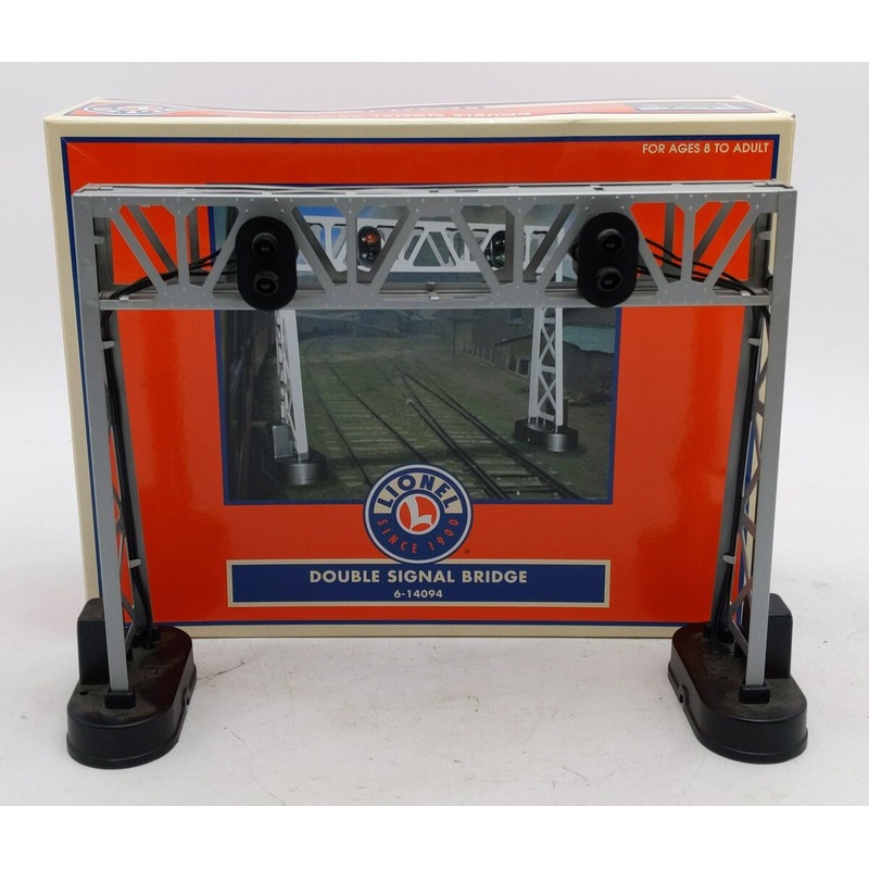Lionel 6-14094 Double Signal Bridge VG/Box