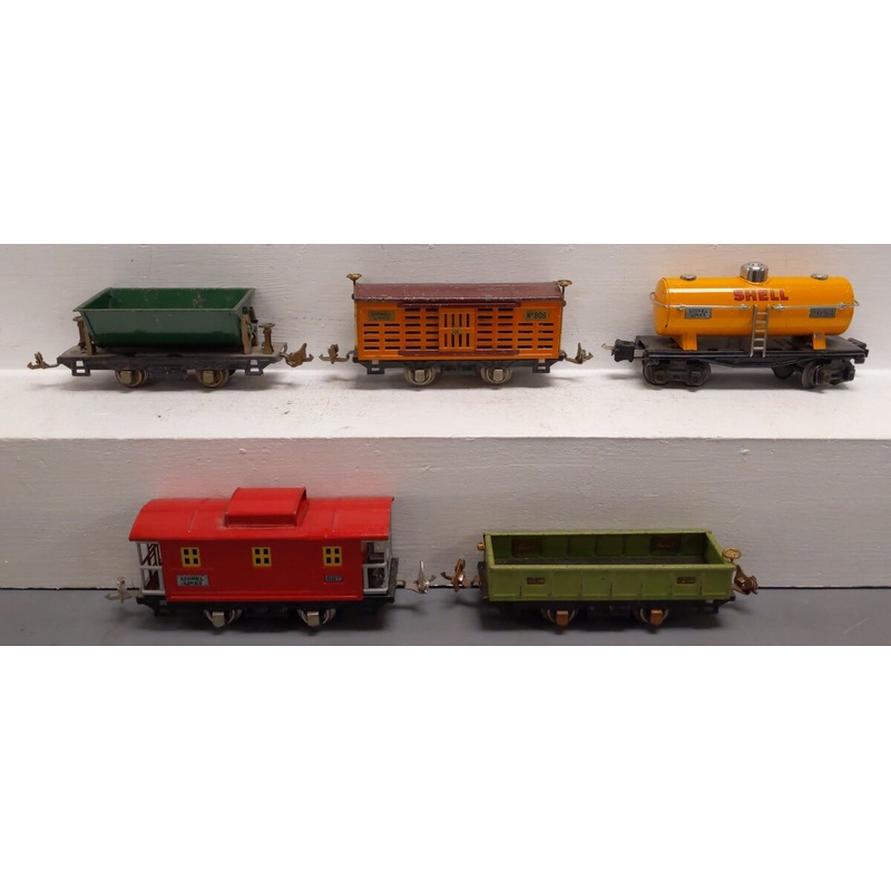 Lionel Vintage O Scale Freight Cars: 2654, 806, 902, 807, 659 [5]