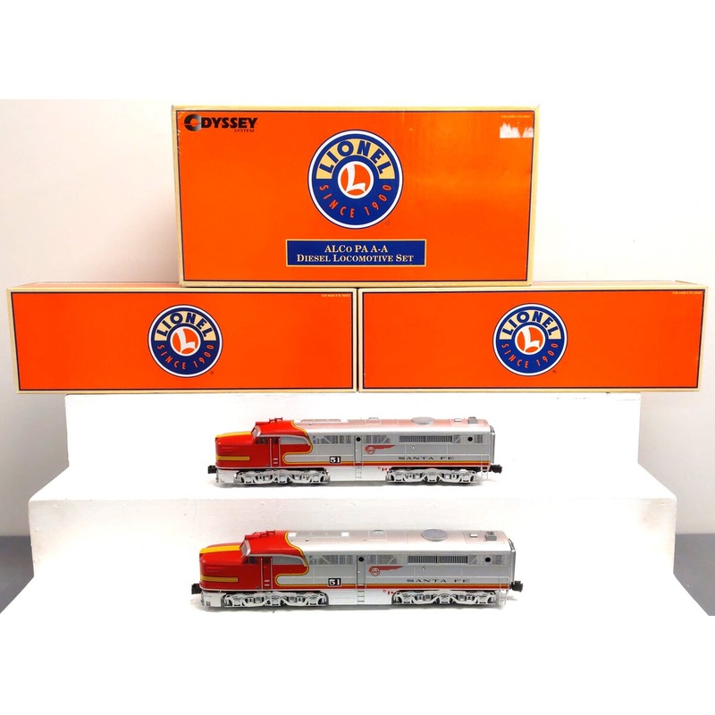 Lionel 6-14571 O Gauge Santa Fe Alco PA AA Diesel Locomotive Set #51 LN/Box