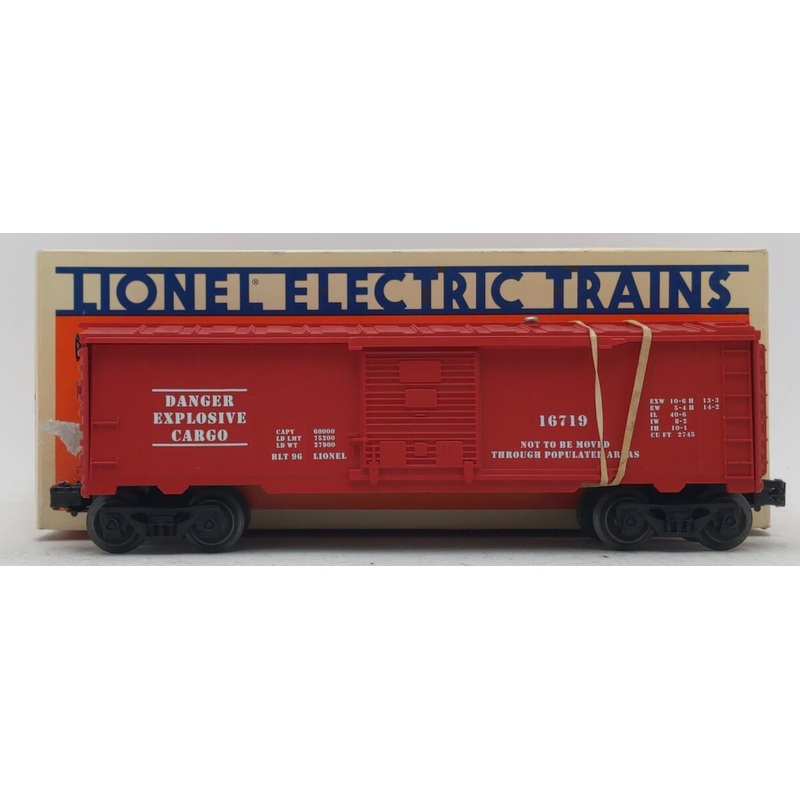 Lionel 6-16719 O Gauge Exploding Boxcar #16719 EX/Box