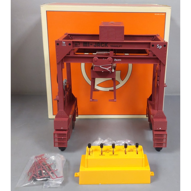 Lionel 6-22922 O Scale Southern Pacific Intermodal Crane LN/Box