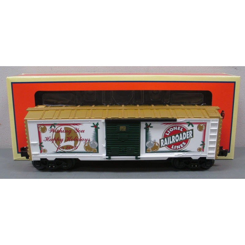 Lionel 6-25073 O Gauge 2009 LRRC Christmas Boxcar LN/Box