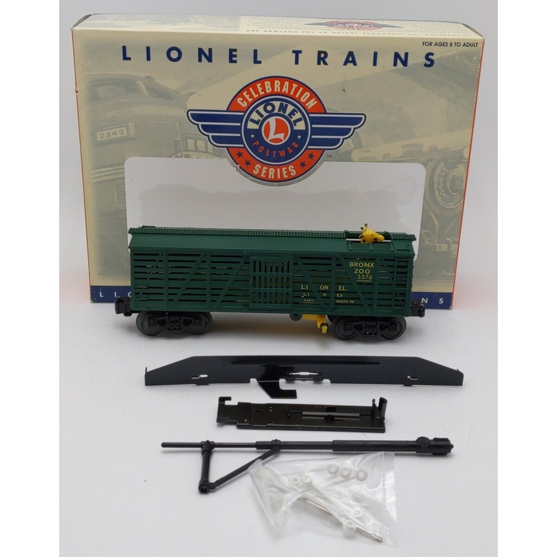 Lionel 6-26780 3376 PWC Bronx Zoo Green Operating Giraffe Car #3376 EX/Box