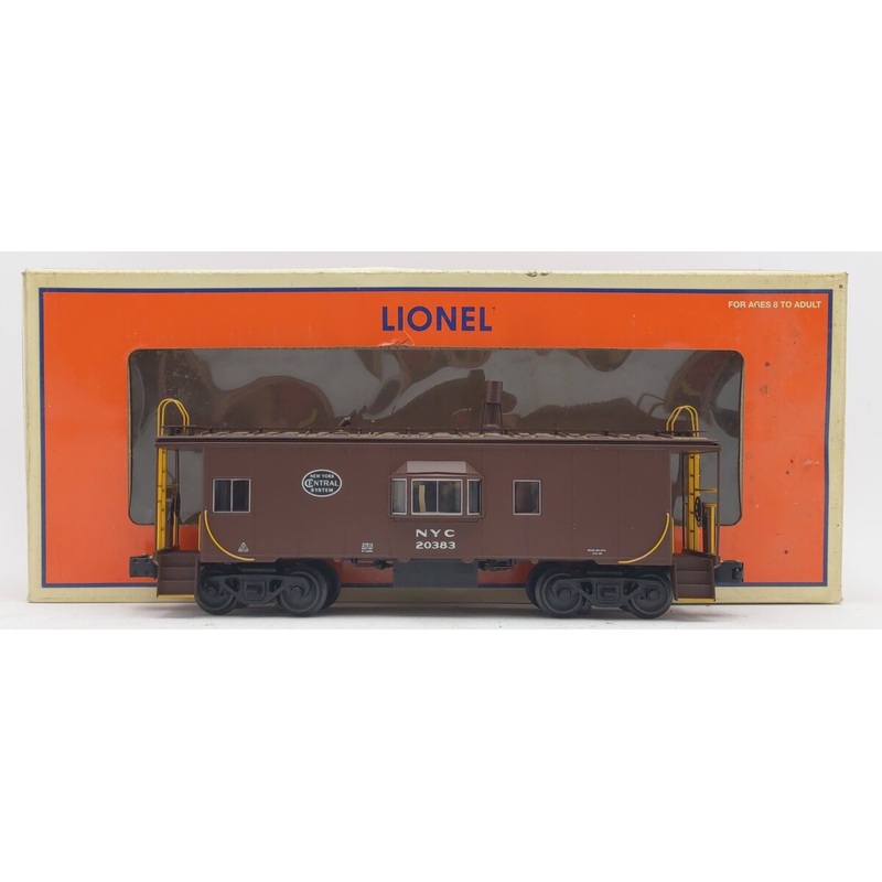 Lionel 6-27615 O Gauge New York Central Bay Window Illuminated Caboose #20383 LN/Box