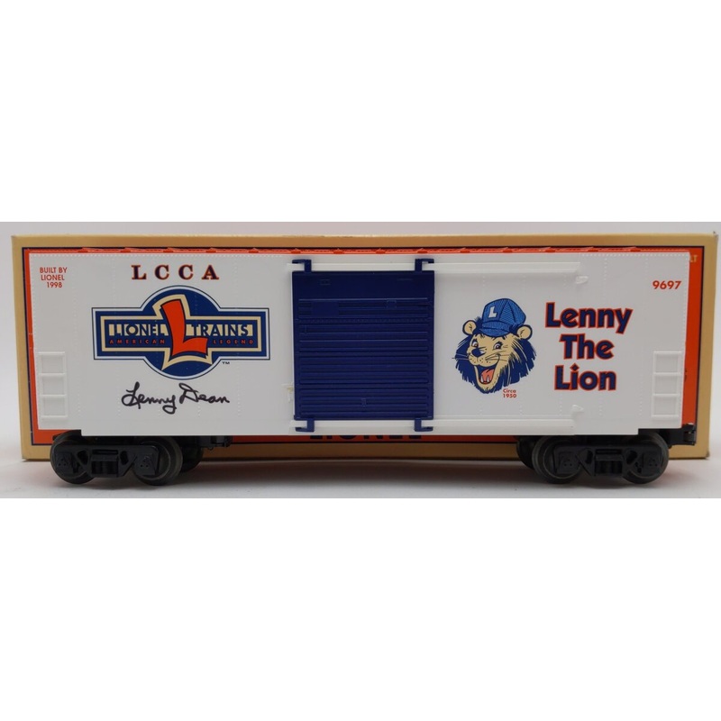 Lionel 6-29232 Lenny The Lion Hi-Cube Box Car #9697 VG/Box