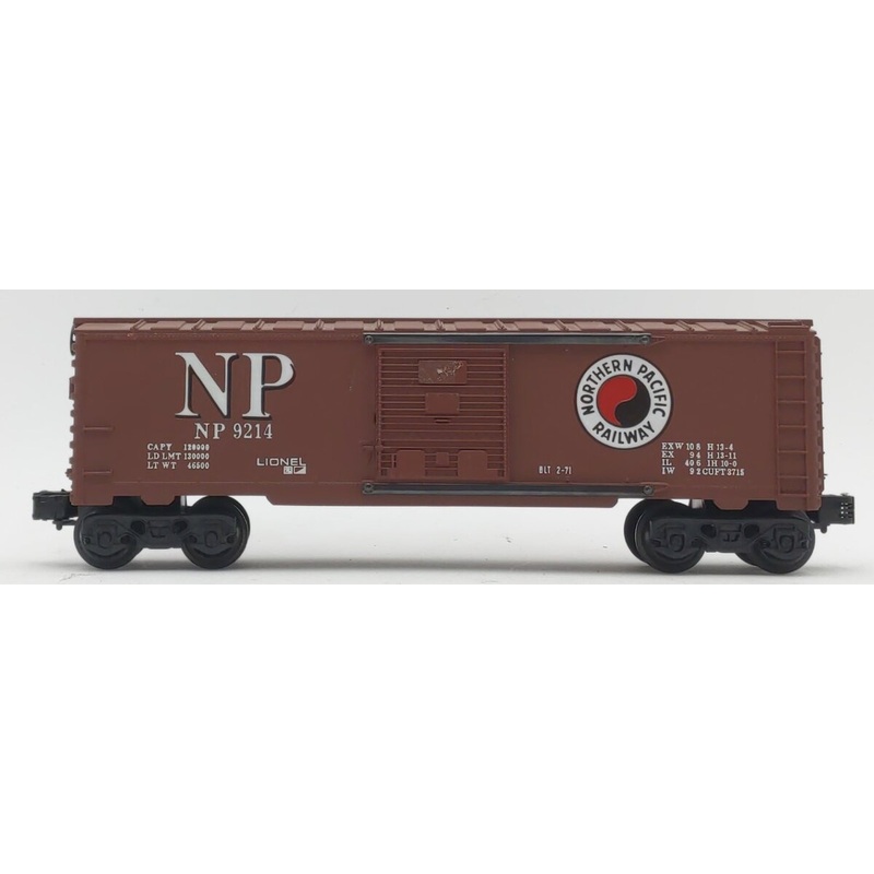 Lionel 6-9214 O Gauge Northern Pacific Boxcar EX