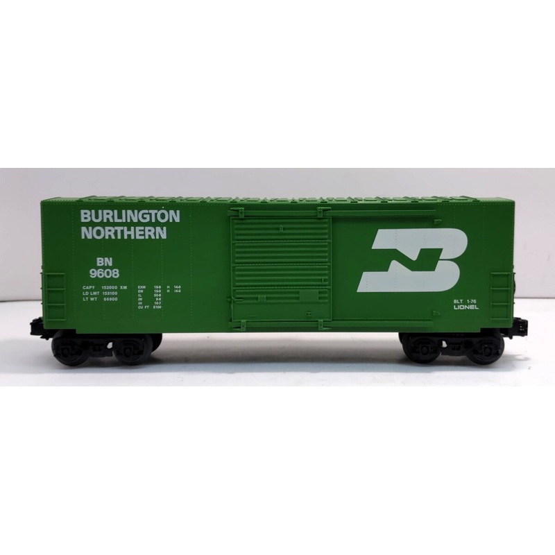 Lionel 6-9608 O Gauge Burlington Northern Hi-Cube Boxcar EX