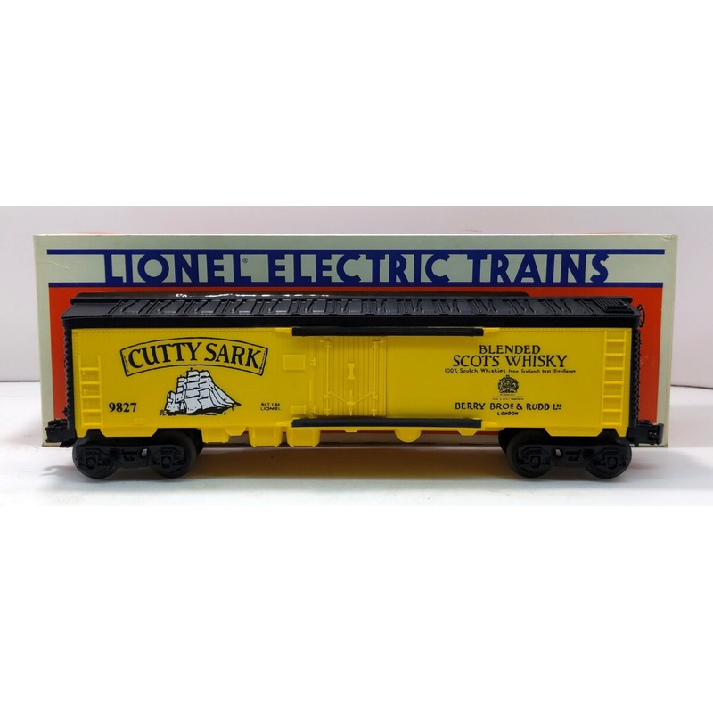 Lionel 6-9827 O Gauge Cutty Sark Billboard Reefer EX/Box