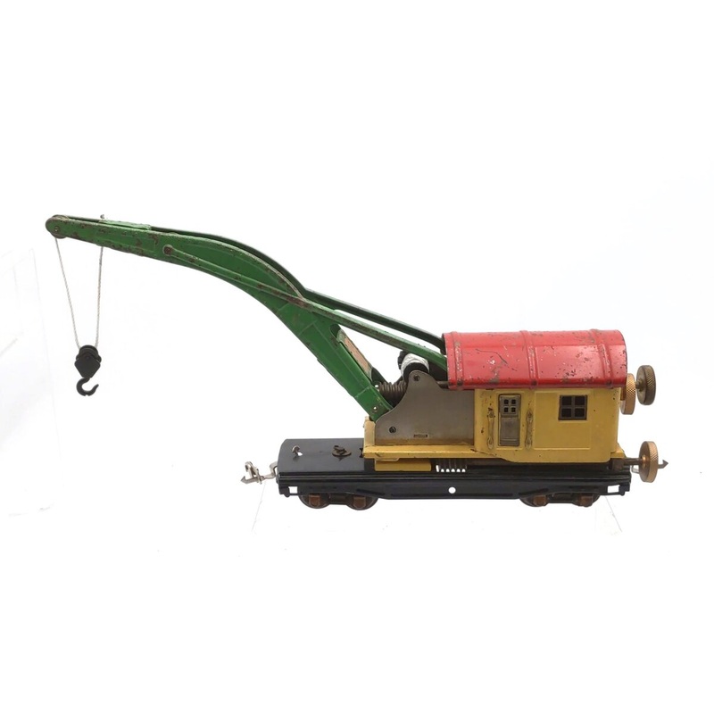 Lionel 810 Vintage O Gauge Prewar Operating Tinplate Crane VG