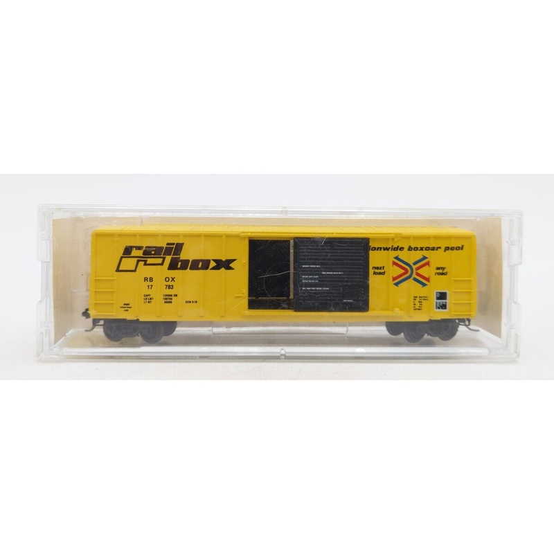 Micro-Trains 02500012 N FMC Railbox 50′ Rib Side Single Door Boxcar #17783 NIB
