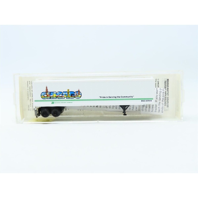 Micro-Trains 06700080 N Scale Burlington Northern Chicago 45′ Trailer #237819 NIB