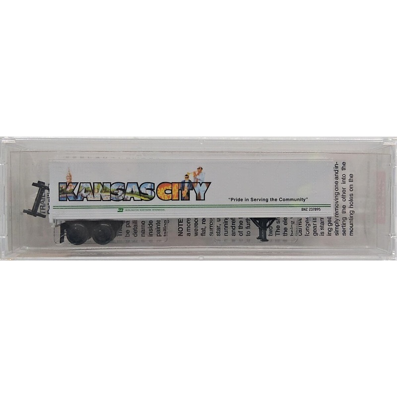 Micro-Trains 06700110 N Scale BN Intermodal Kansas City 45′ Trailer #237895 NIB