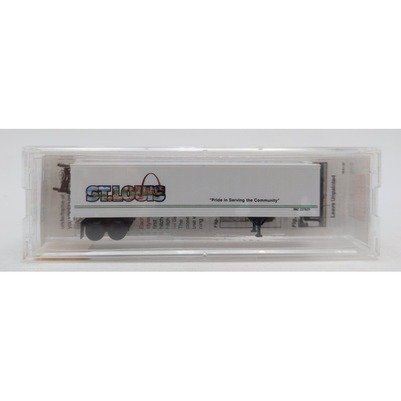 Micro-Trains 06700120 N Scale BN International St. Louis 45′ Trailer #237829 NIB