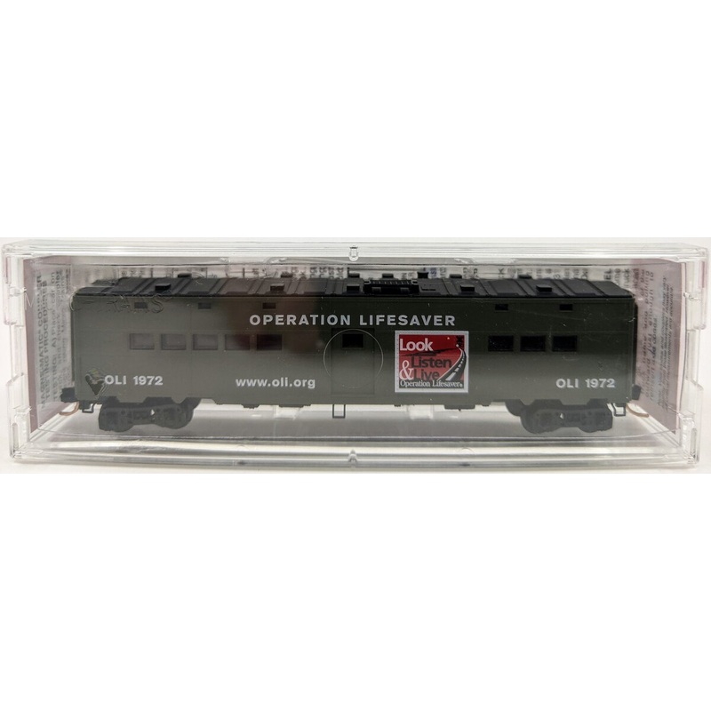 Micro-Trains NSC 05-01 N Operation Lifesaver 50′ Troop Kitchen Car #1972 NIB