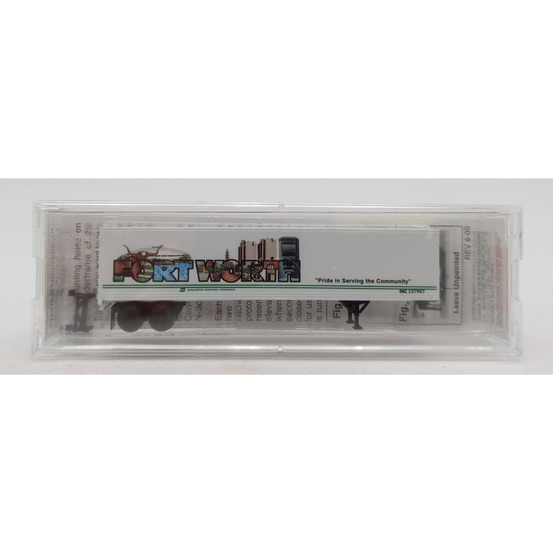 Micro-Trains 06700160 N Scale BN International Fort Worth 40′ Trailer #237907 NIB
