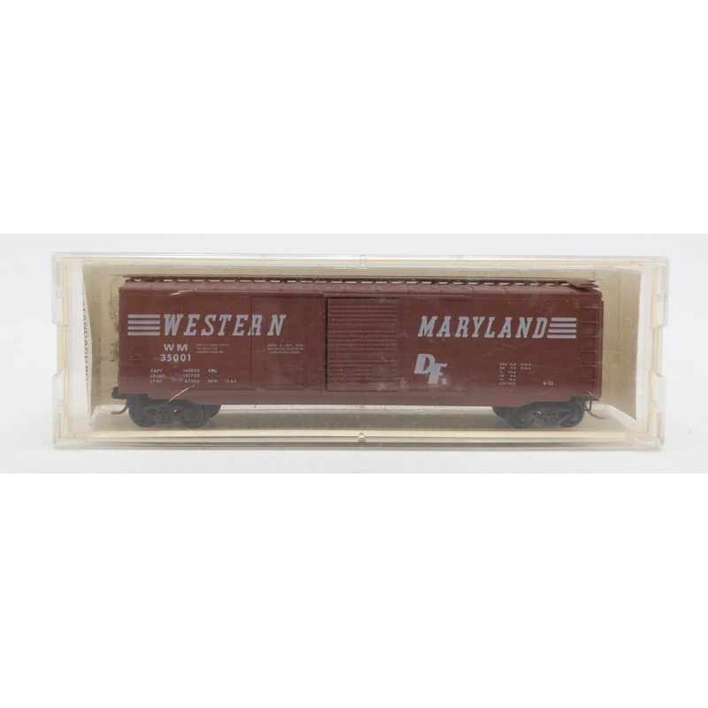 Micro-Trains 33400511 N Scale Western Maryland 50′ Plug Door Boxcar #35001 LN/Box