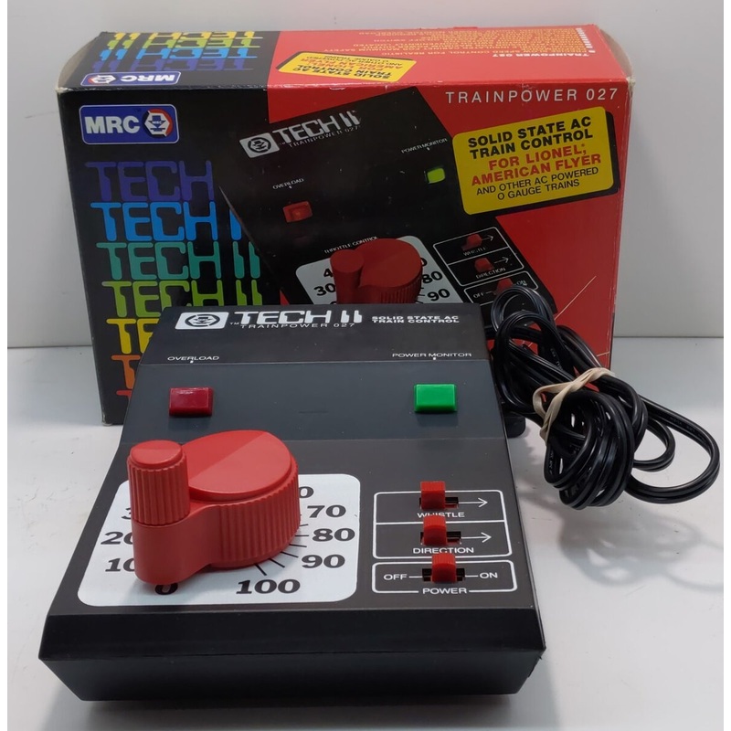 MRC AH100 O Trainpower O27 TECH II Transformer EX/Box