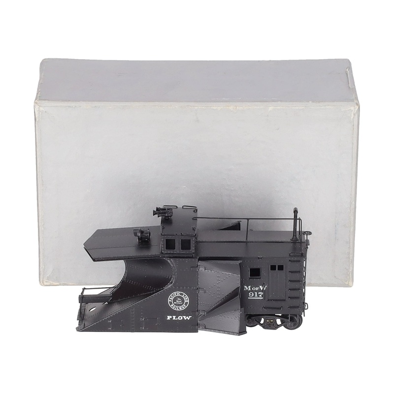 NJ Custom Brass RS-637 HO BRASS Snow Plow – Painted LN/Box