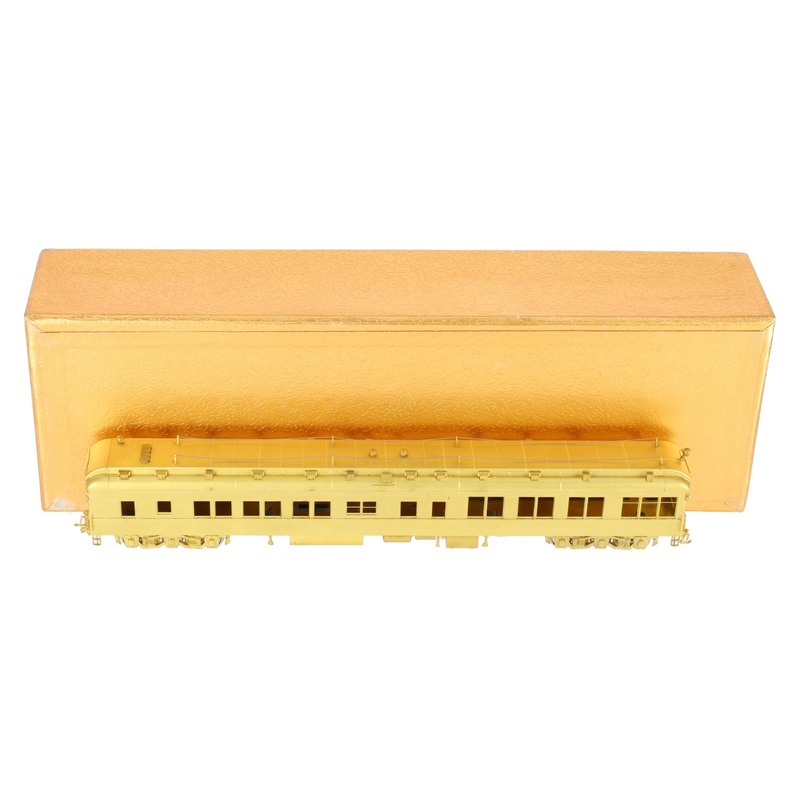 Oriental Limited 01003 HO BRASS GN Pullman Solarium Observation – Unpainted LN/Box