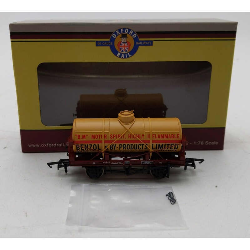 Oxford Rail OR76TK2004 OO Benzol and By-Products Tank Wagon: #3 LN/Box
