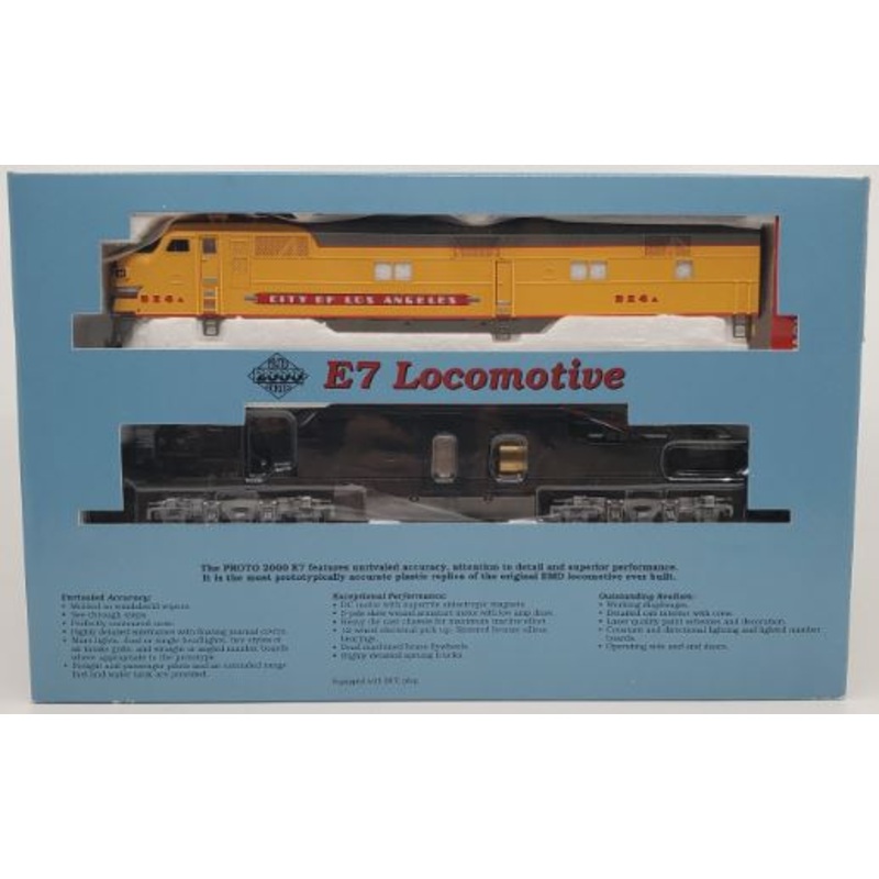 Proto 2000 23066 HO UP City of LA E7 Powered A Unit Diesel Engine #924 NIB