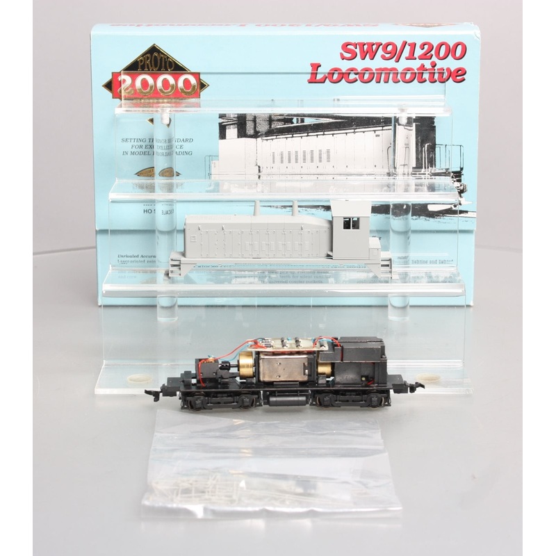Proto 2000 8908 HO Scale Undecorated SW9/1200 Diesel Locomotive NIB
