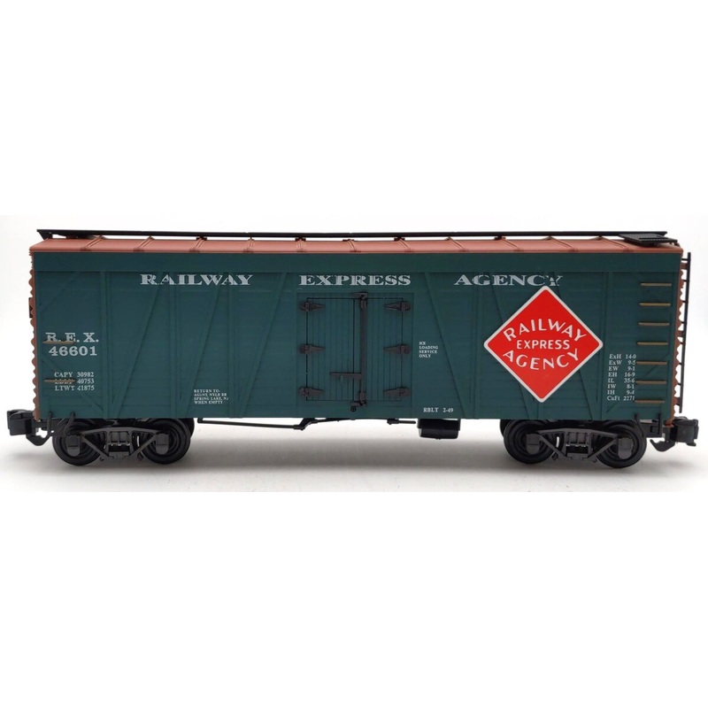 REA 46601 G Scale Railway Express Agency Truss Reefer EX