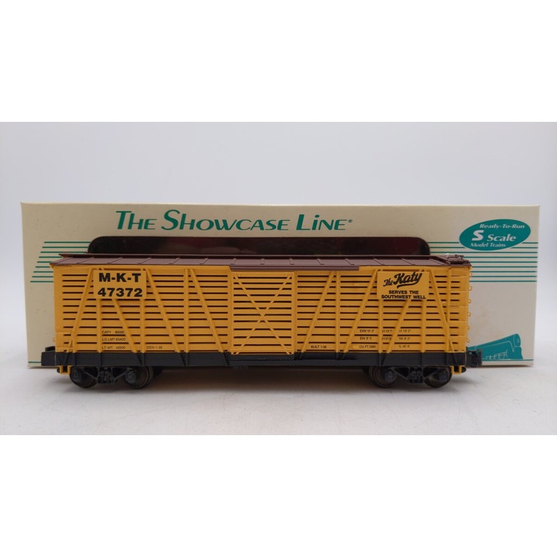 S-Helper 00151 S Scale MKT The Katy Stock Car #47372 EX/Box