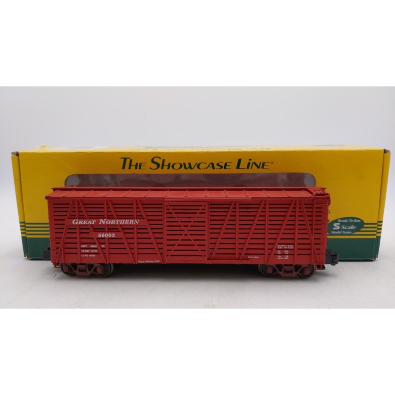 S-Helper Service 01138 S Gauge Great Northern Stock Car #56003 EX/Box