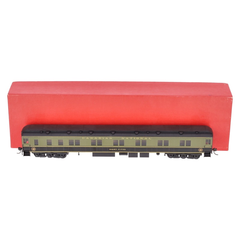 S. Soho 2105 HO BRASS Pullman Night Flyer Sleeper Car -Painted LN/Box