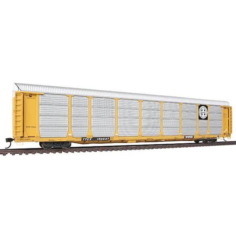 Walthers 920-101302 HO Burlington Northern Santa Fe 89′ Thrall Bi-Level Auto Car MT/Box