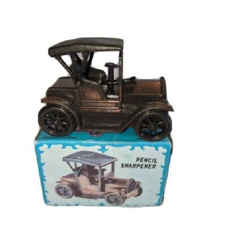 Antique Finished 9613 Vintage Pencil Sharpen Die-Cast Miniature