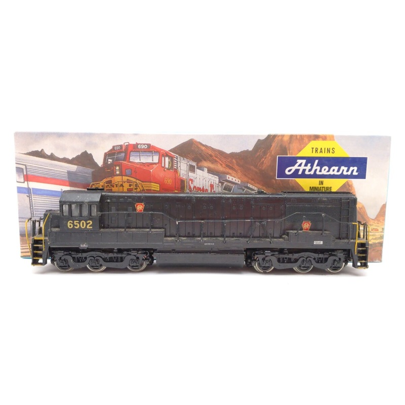 Athearn HO Custom PRR U25C Diesel Locomotive #6502 w/ Sound EX