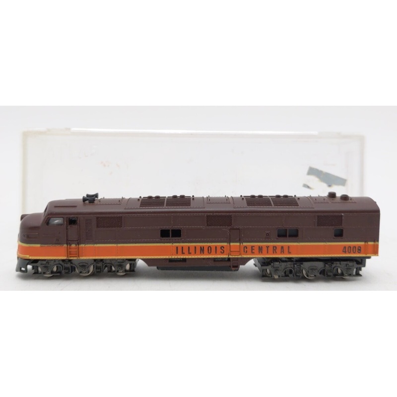 Atlas 4072 N Illinois Central E-7 Diesel Locomotive #4009 EX/Box