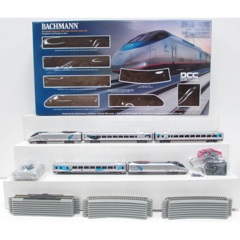 Bachmann 01204 HO Amtrak Acela Express High-Speed HO Gauge Electric Train Set LN/Box