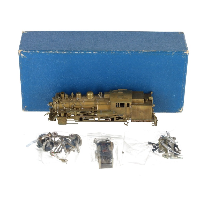 Huntington Model Works HO Scale BRASS CNJ 4-6-4T H-1S Steam Locomotive