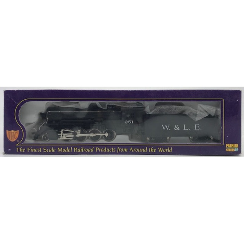 IHC M9555 HO Scale Wheeling & Lake Erie2-8-0 Steam Locomotive & Tender #251 LN/Box