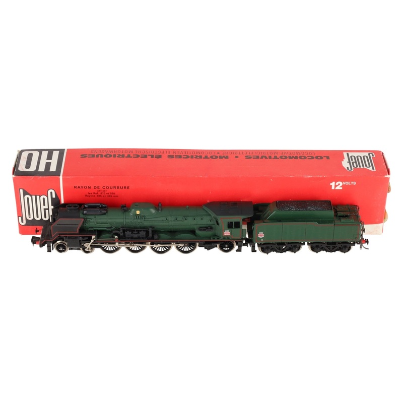 Jouef 8260 HO Scale SNCF 4-8-2 Mountain Steam Locomotive & Tender LN/Box