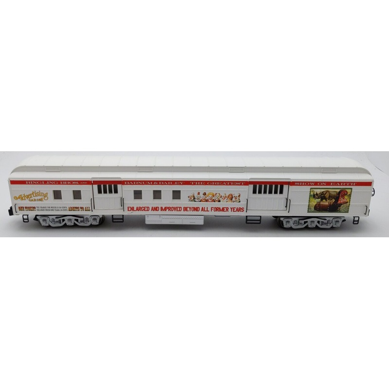 K-Line 6-22227 O Ringling Brothers 18 Heavyweight Advertising Car LN