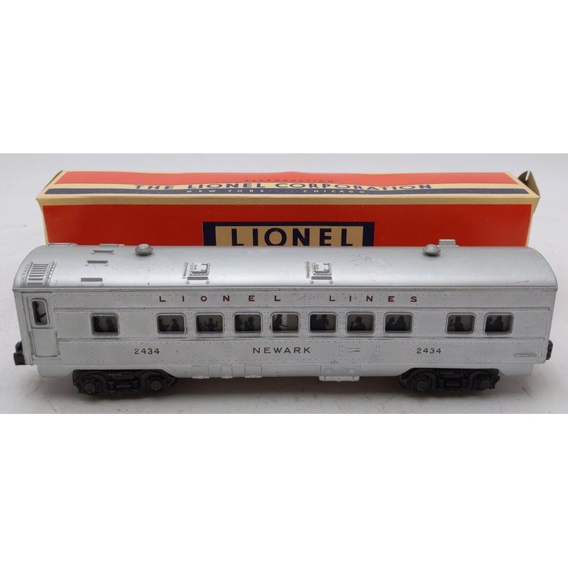 Lionel 2434 Vintage O Lionel Lines Illuminated Newark Passenger Car VG