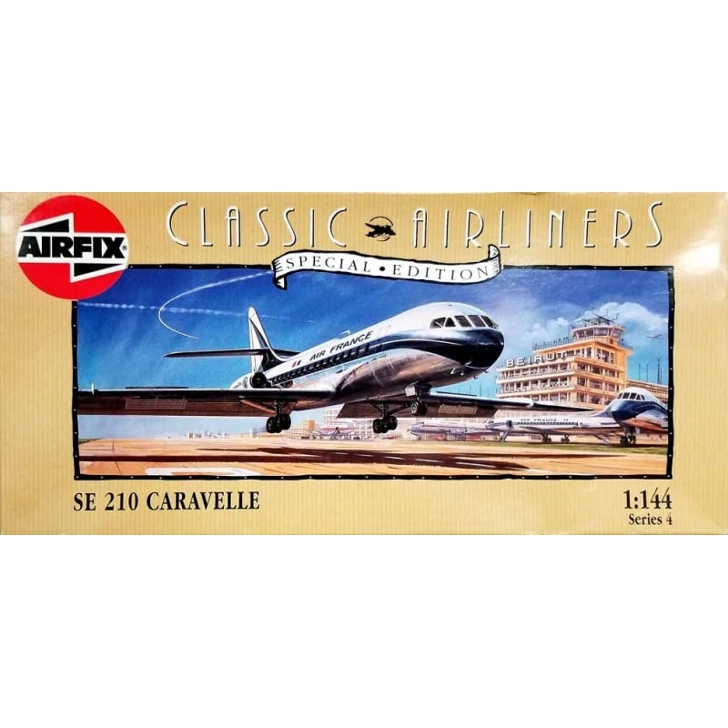 Airfix Products 4175 1:144 Classic Airliners SE 210 Caravelle Series.4 Kit