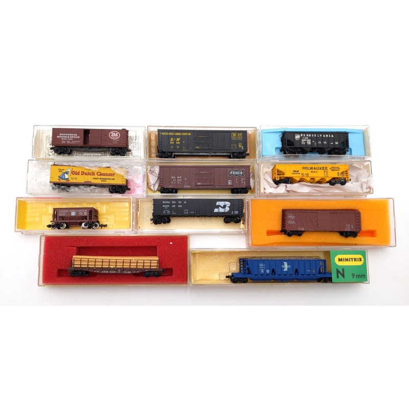Atlas & Other N Scale Assorted Freight Cars [11] EX
