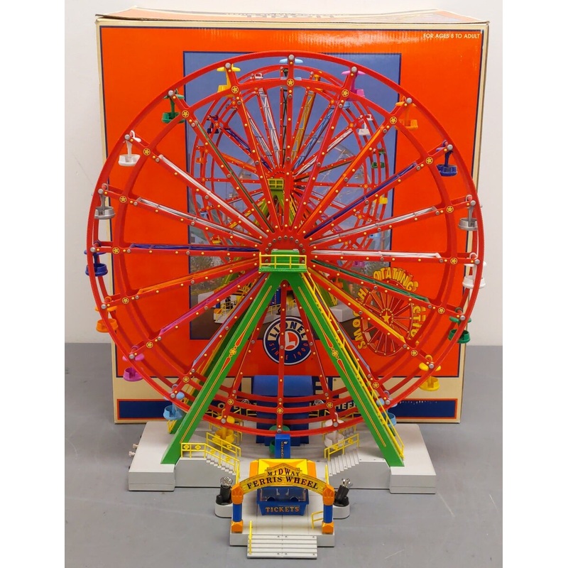 Lionel 6-14110 O Gauge Operating Ferris Wheel VG/Box