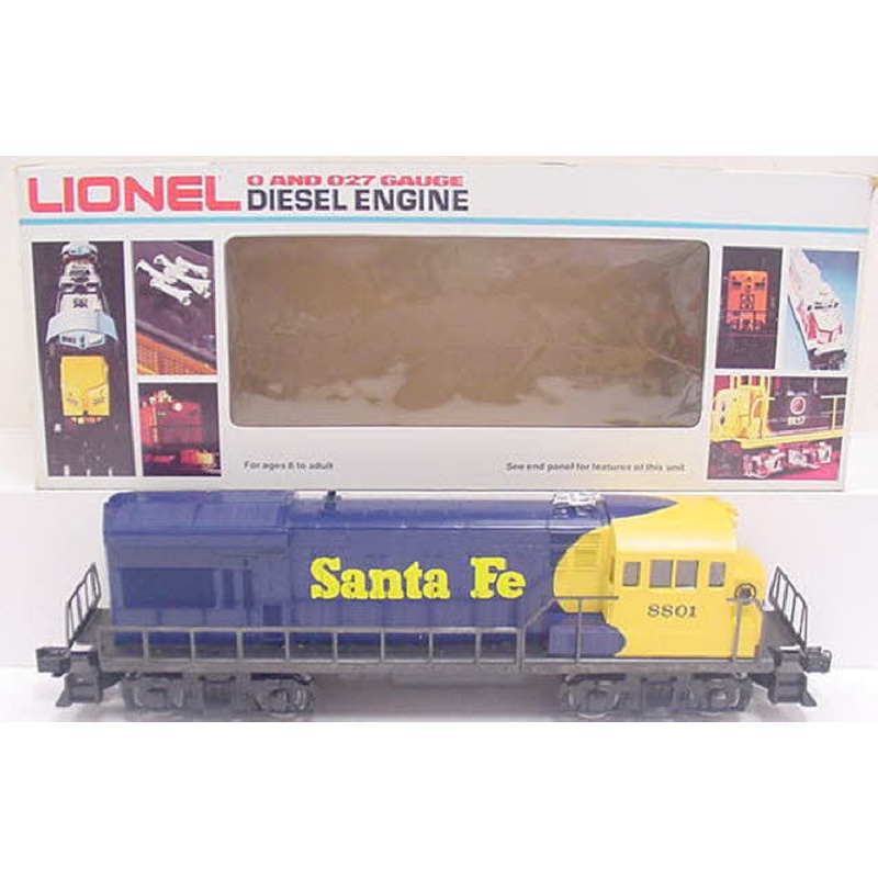 Lionel 6-18801 O Santa Fe U36B Powered Diesel Locomotive #8801 LN/Box