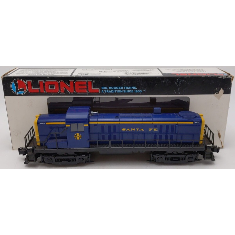 Lionel 6-18803 O Gauge Santa Fe RS-3 Diesel Locomotive EX/Box