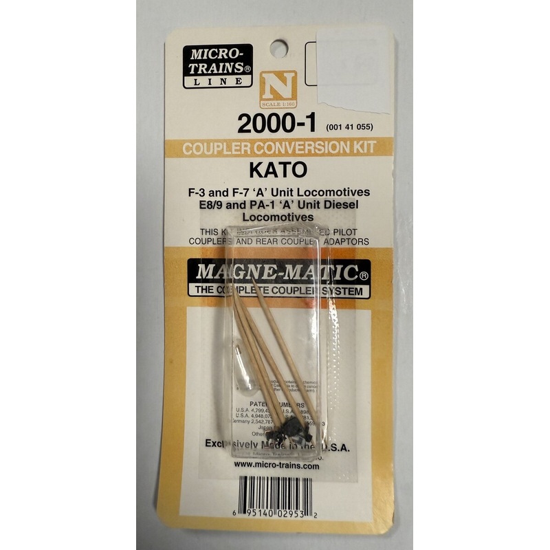 Micro-Trains 2000-1 N Scale Coupler Conversion Kit (Kato)