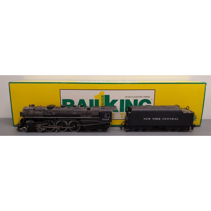 MTH 70-3001-1 G Scale NYC 4-6-4 J-3a Steam Locomotive & Tender w/ PS2 #5405 EX/Box